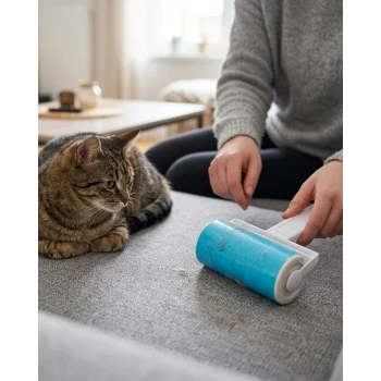 Yıkanabilir Pet Tüy Toplama Aparatı Kıyafet Koltuk Araba İçi Temizlik Rulosu