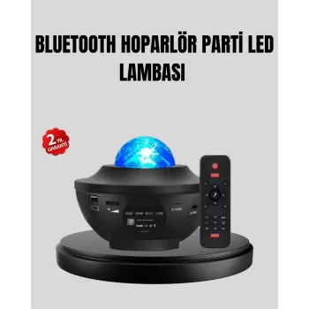 Yıldızlı Projektör Galaxy Efektli Ayarlanabilir Renkli Atmosfer Lambası