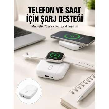Yüksek Kapasiteli 22.5W Hızlı Şarj Taşınabilir Powerbank Yeni Nesil