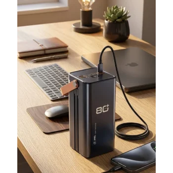 Yüksek Kapasiteli Powerbank 80000 mAh Hızlı Şarj Özellikli Çok Portlu Taşınabilir Şarj Cihazı