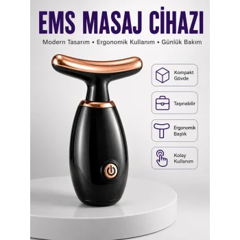 Yüz ve Boyun İçin Cilt Sıkılaştırıcı Masaj Cihazı Yeni Nesil