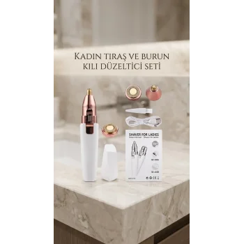 Yüz Ve Kaş Epilatörü Tüy Alma Aleti Pratik Kullanım