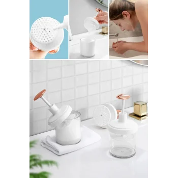 Yüz Yı Köpüğü Makinesi-Taşınabilir Krem Köpük Makinesi - Cilt Bakım