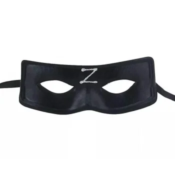 Zorro Maskesi Arkadan Lastikli Z Baskılı (5047)