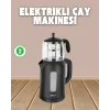 0,9 L Cam Demlik ve 1,7 L Su Haznesi ile Çay Keyfi