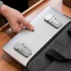 1 Çift Yapışkanlı Katlanabilir Laptop Standı – Mini Notebook Yükseltici, Taşınabilir Kaymaz Laptop Ayağı