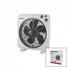 10 İNÇ  KUTU FAN  VANTİLATÖR  3 KADEME HIZ   6 PLASTİK KANAT 38W  60DK.ZAMAN AYARLI MTR-F610 (5047)