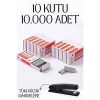 10 Kutu 10.000 Adet Küçük Zımba Teli 718593