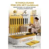 10lu İğne Eğe Seti 160mm | Saatçi Eğesi | Metal, Ahşap, Hobi, Modelcilik 723187