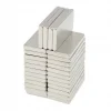100 Adet 20x10x2 mm Neodyum Mıknatıs Köşeli Magnet N35 Nikel Kaplama Güçlü Kaliteli Dayanıklı
