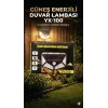 100 Led DIŞ Mekan Solar Aydınlatma Fotoselli Solar Lamba Hareket Sensörlü