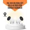 10.000 Oyun Destekli, Çift Kollu 4K Projeksiyon – HDMI, USB, AUX, Ethernet Yok