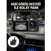 1080P 3 Kameralı Araç DVR – Döngü Kayıt ve Geri Görüş Özellikli Yeni Nesil