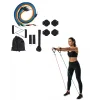 11 Parça Çok Fonksiyonlu Kapı Arkası Egzersiz Bandı Ev Tipi Spor Seti