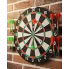 12 İnç Dart Tahtası 4 Adet Metal Uçlu Dart Oku Kolay Montajlı