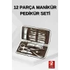 12 Parça El Ayak Temizleme Pense Kir Temizleme Aparatı Kaş Cımbızı