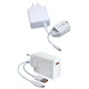 120 Watt Turbo Hızlı Şarj Aleti Seti Hızlı Şarj Adaptörü Beyaz