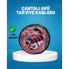 1200 Amper Akü Takviye Kablosu 2 Metre İzoleli Bakır Uçlu