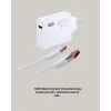 120W Mi Turbo Akıllı Tanıma Çipli Hızlı Şarj Cihazı Taşınabilir ve Dayanıklı