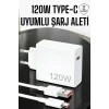 120W Şarj Aleti Type-C Uyumlu Turbo Şarj Aleti