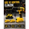 12V Akülü Matkap | 20-30 Nm Tork, Çift Hız Ayarı ve LED Işık