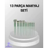 13 Parça Makyaj Fırça Seti – Ergonomik, Dökülme Yapmayan, Taşınabilir