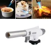 1300°C Çok Amaçlı Gaz Torch Çakmak - Mutfak, Mangal, Lehimleme Pürmüz Alev Tabancası (5047)