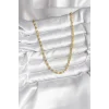 14K Gold Renk Kaplama Zincir Model CM Kadın Kolye
