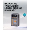 150 PSI Kablosuz Dijital Ekranlı Taşınabilir Araç Lastik Pompası