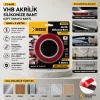 15MMX5YRD VHB AKRİLİK SİLİKONİZE BANT ÇİFT TARAFLI BANT (5047)