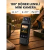 180° Döner Lensli Mini Kamera 1080P Full HD Hareket Algılama 1200mAh