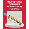 1800 mAh Bataryalı Uzun Kullanım Süreli Şarjlı Tıraş Makinesi