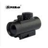 1x30mm Taktik Kapalı Reflex Red Dot Nişangâh  Geniş Görüş Açısı, Kırmızı Renk Nokta  11mm