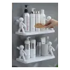 2 Adet Özel Raf Baharatlık -Makyaj Malzeme Rafı Kendinden Yapışkanlı Banyo Mutfak Organizer Raf