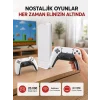 2 Kollu Kablosuz 4K TV Uyumlu Klasik Oyun Konsolu