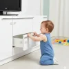 2li Mini Çok Amaçlı Kilit- Çocuk Güvenlik Gereçkerli Çekmece,Dolap,Kapak Kilidi