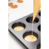 2li Set Muffin Kalıbı 12li Fırın Mini Kek Browni Kekstra Kalıbı Cupcake  Ülü