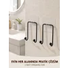2li Yapışkanlı Duvar Askısı Mutfak Banyo ve Ev İçin Askılık