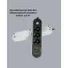 2 Metre Kablolu 3 USB Portlu Anahtarlı Üçlü Priz