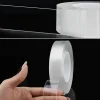 2 metre x 3 cm Şeffaf Güçlü Nano Çift Taraflı Silikon Jel Yapıştırıcı Bant