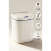 20 Litre Hareket Sensörlü Akıllı Çöp Kovası Beyaz