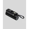 2000mAh Mini Powerbank Dahili Konektörlü PD 20W