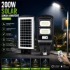 200W - 6500K SOLAR - GÜNEŞ ENERJİLİ SOKAK LAMBASI - ARMATÜR SENSÖRLÜ BAHÇE-BALKON-SOKAK ARS-348965 (5047)