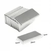 20×10×2 mm N35 Neodyum Mıknatıs – Köşeli, Nikel Kaplama (50’li Set)