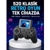 2025 A Kalite S10 Gamepad 520 Oyunlu TV Bağlantılı Retro Atari Konsolu Yeni Nesil