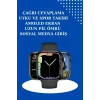 2025 Model Akıllı Saat ve 2.Nesil TWS Bluetooth Kulaklık ANC Özelliği Amoled Ekran