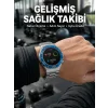 2025 Model Yuvarlak Ekran Android ve İOS Uyumlu GPS Takibi Yapabilen Akıllı Saat Yeni Nesil