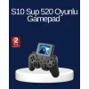 2025 S10 Gamepad 520 Klasik Retro Oyunlu TV Bağlantılı A Kalite Orijinal