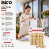 20PCS AHŞAP BAMBU MANDAL (5047)