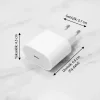 20W USB-C Hızlı Şarj Adaptörü – Power Delivery (PD) Destekli Güç Adaptörü, Güvenli Şarj Başlığı (5047)